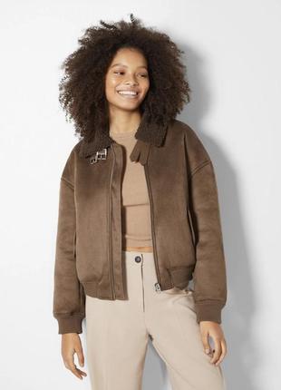 Куртка дублянка bershka бершка