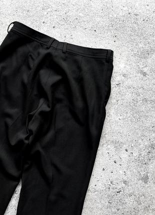 Bogner colombo premium made in italy men’s classic black pants чорні, люксові брюки, штани5 фото