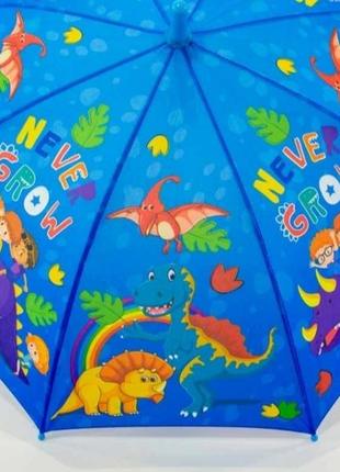 Красочный зонт с динозаврами7 фото