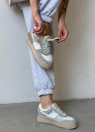 Женские кроссовки Nike Air Force 1 High Diptych 1 shadow7 фото