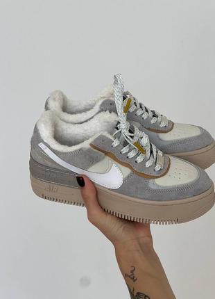 Женские кроссовки Nike Air Force 1 High Diptych 1 shadow5 фото