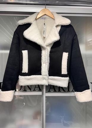 Тепла дублянка на баранчику 5 кольорів дублянка баранчик2 фото