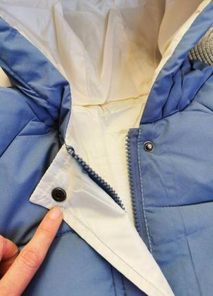 Стильное удлиненное демисезонное пальто / куртка3 фото