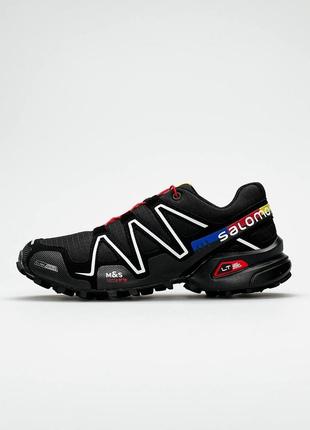 Мужские кроссовки salomon speedcross 3 black ua саломон