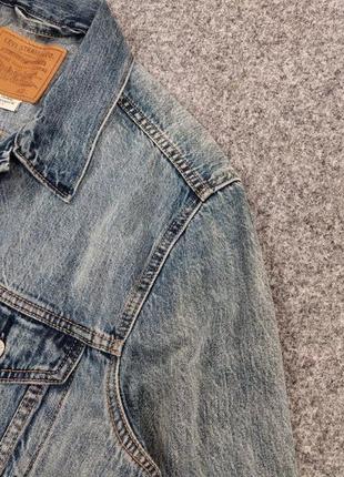 Levi's premium классическая мужская джинсовая куртка, джинсовка3 фото