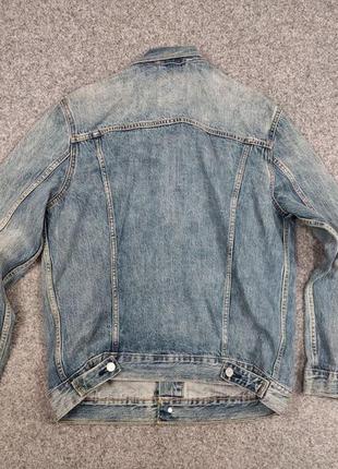 Levi's premium классическая мужская джинсовая куртка, джинсовка8 фото