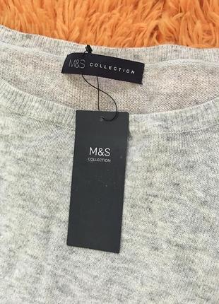 Новый свитер / пуловер с шерстью "m&amp;s"4 фото