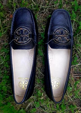 Черные мокасины tory burch7 фото