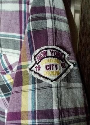 Сорочка картата, р.164 4