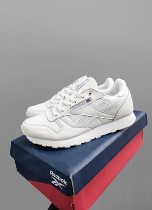 Кроссовки мужские reebok classic white