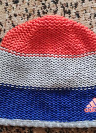 🔥фірмова тепла шапка adidas