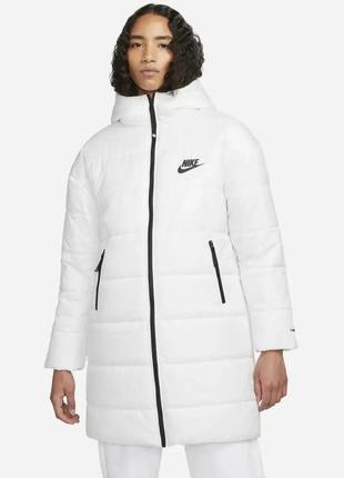 Куртка жіноча nike sportswear therma-fit repel women's synthetic-fill hooded jacket оригінал1 фото