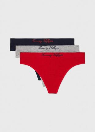 Женские трусики тонг tommy hilfiger набор