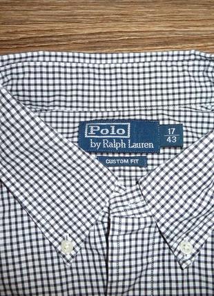 Сорочка ralph lauren , р 43 ( в клітину)5 фото