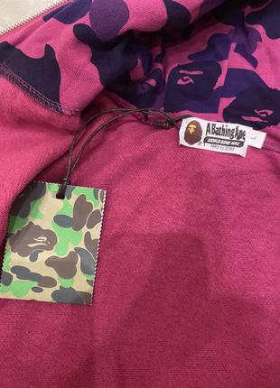 Zip hoodie bape4 фото