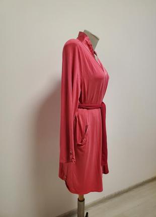 Красивый брендовый трикотажный халат вискоза + шовк3 фото