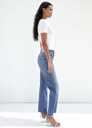 Джинси z1975 straight high waist zara4 фото