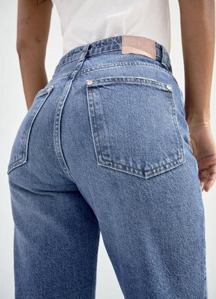 Джинси z1975 straight high waist zara7 фото