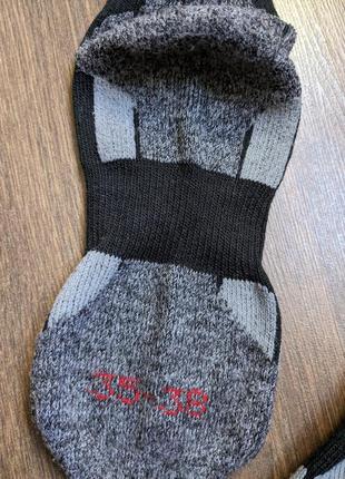 Термошкарпетки, в складі містять вовну мериноса 35-38 унісекс4 фото