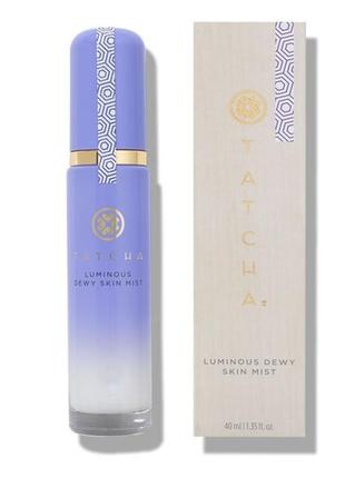 Tatcha luminous dewy skin mist увлажняющий спрей для лица,  40 мл1 фото