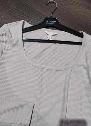 Кроп топ h&m рубчик 6