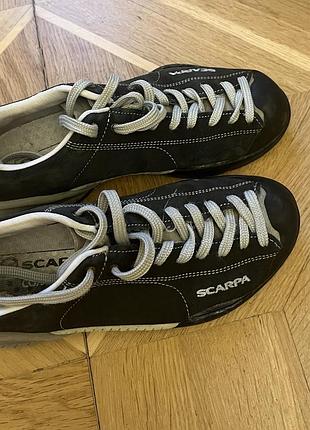 Кожаная трекинговая обувь scarpa comfort fit