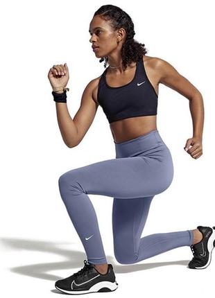 Спортивные лосины леггинсы тайтсы nike one tight purple