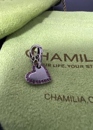 Chamilia charm mum серебряный шарм бусина серебряное серебро 925