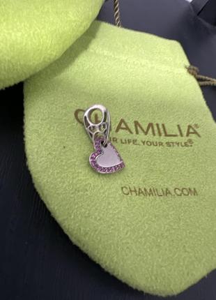 Chamilia charm mum срібний шарм намистина срібна срібло 9256 фото