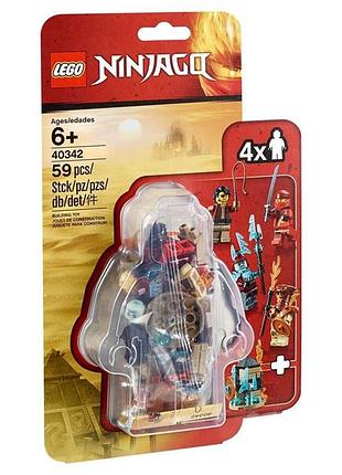 Лего ніндзяго - набір мініфігурок [lego ninjago 40342 minifigure set]