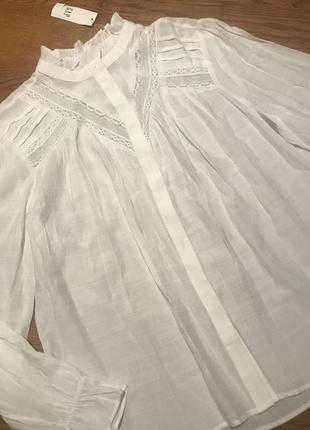 Біла блузка gap, p. m /38-40