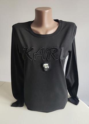 Кофта лонгслив karl lagerfeld