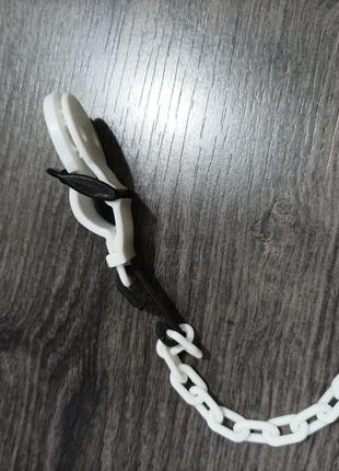 Соска детская пластмассовая ортодонтическая силиконовая.