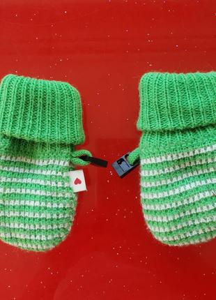 Reima рукавиці рукавички теплі новонародженому малюкові хлопчику дівчинці 0-3м 50-56-62 см1 фото