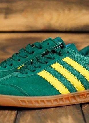 Кроссовки adidas gazelle женские adidas кожа adidas hamburg жіночі кросівки адідас інікі зелені кроссовки адидас гамбург женские зелёные adidas iniki2 фото