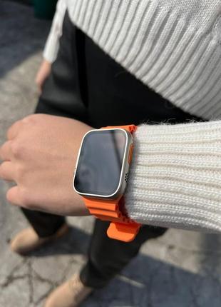 Смартгодинник 8 серії ultra. smart watch 8 series, дзвінки, повідомлення. срібні8 фото