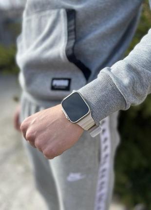 Смартгодинник 8 серії ultra. smart watch 8 series, дзвінки, повідомлення. срібні3 фото