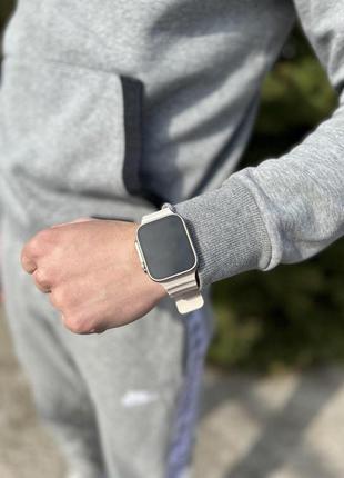 Смартгодинник 8 серії ultra. smart watch 8 series, дзвінки, повідомлення. срібні5 фото