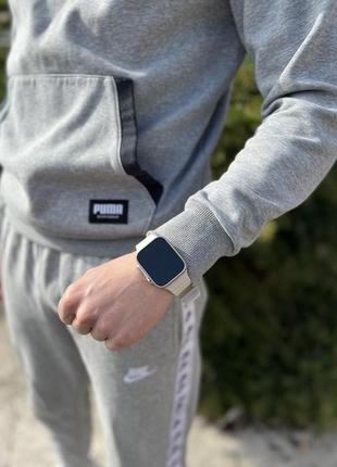 Смартгодинник 8 серії ultra. smart watch 8 series, дзвінки, повідомлення. срібні9 фото
