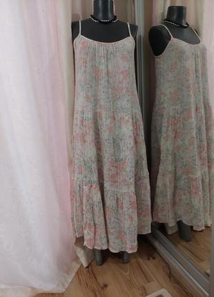 Ярусное котоновое платье 👗