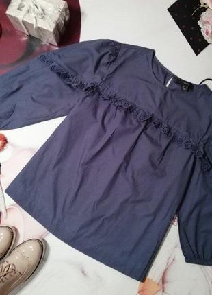 Модна блуза primark, 100% бавовна, розмір 16/44 або xxl1 фото