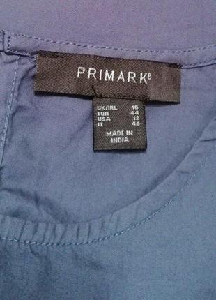 Модна блуза primark, 100% бавовна, розмір 16/44 або xxl5 фото