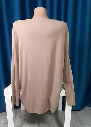 Блузка блуза кофточка с длинным рукавом из натуральной ткани вискоза р 503 фото