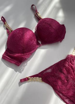 Комплект женского белья victoria’s secret♥️2 фото