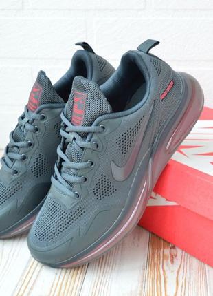 Nike zoom кроссовки мужская сетка найк зум легкие кеды на баллоне8 фото