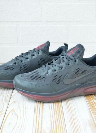 Nike zoom кроссовки мужская сетка найк зум легкие кеды на баллоне5 фото