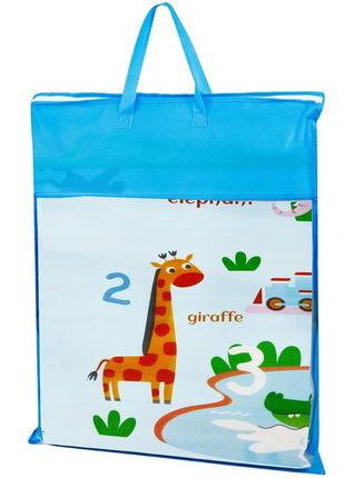 Килимок дитячий ігровий springos 180 x 200 x 0.5 см складаний km0010 poland