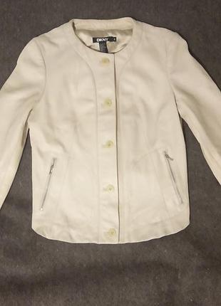 Шкіряна куртка dkny. розмір s