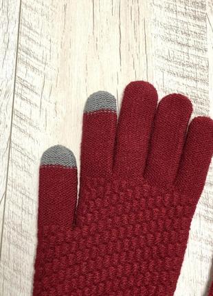 Теплі сенсорні рукавиці2 фото
