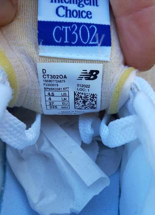 New balance ct302 кроссовки женские кожаные замшевые 2009 баланс топ качество кеды осенние низкие2 фото